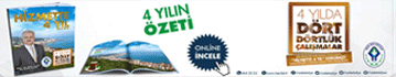 Rize Belediyesi Hizmette 4 Yıl Kitabı
