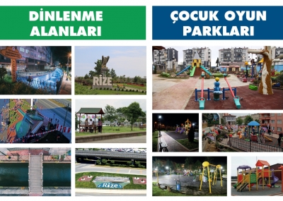 DİNLENME ALANLARI VE ÇOCUK OYUN PARKLARI PROJESİ